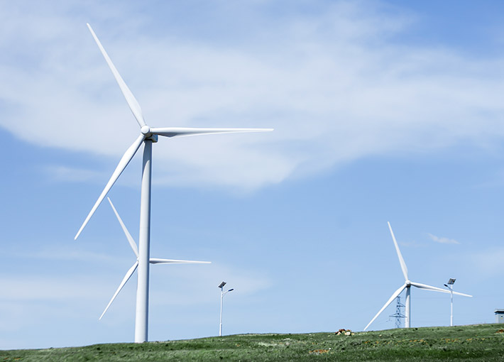 استاتور موتور ژنراتور بادی و هسته روتور