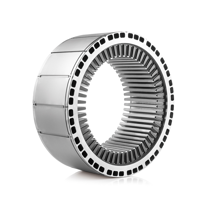 استاتور موتور کششی و هسته روتور