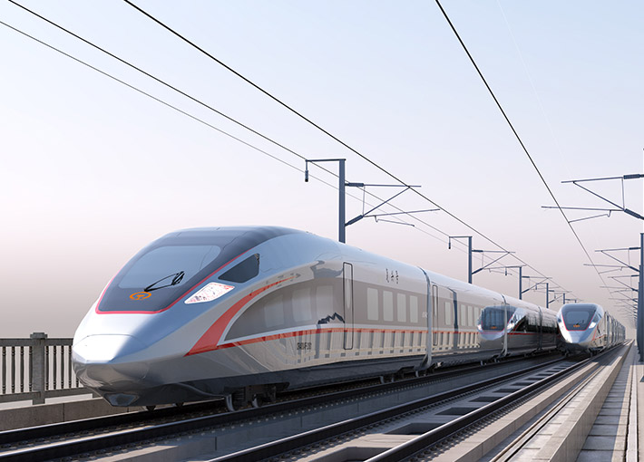 استاتور موتور ترانزیت ریلی و هسته روتور