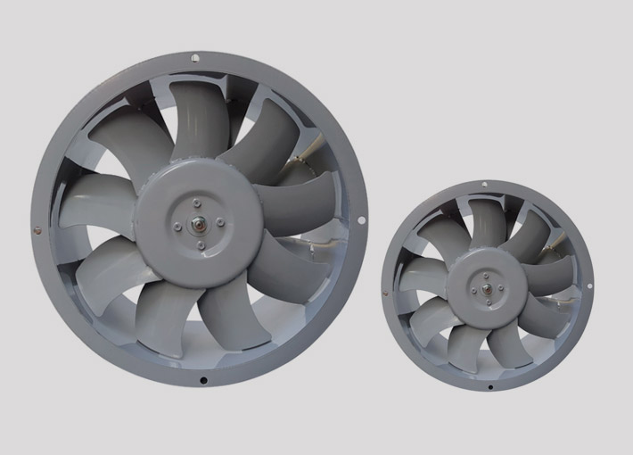 استاتور فن صنعتی و هسته روتور