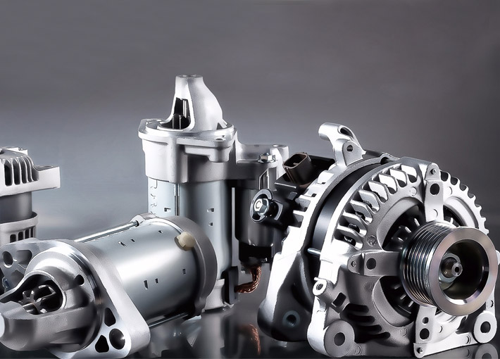 استاتور موتور کوچک و هسته روتور خودرو